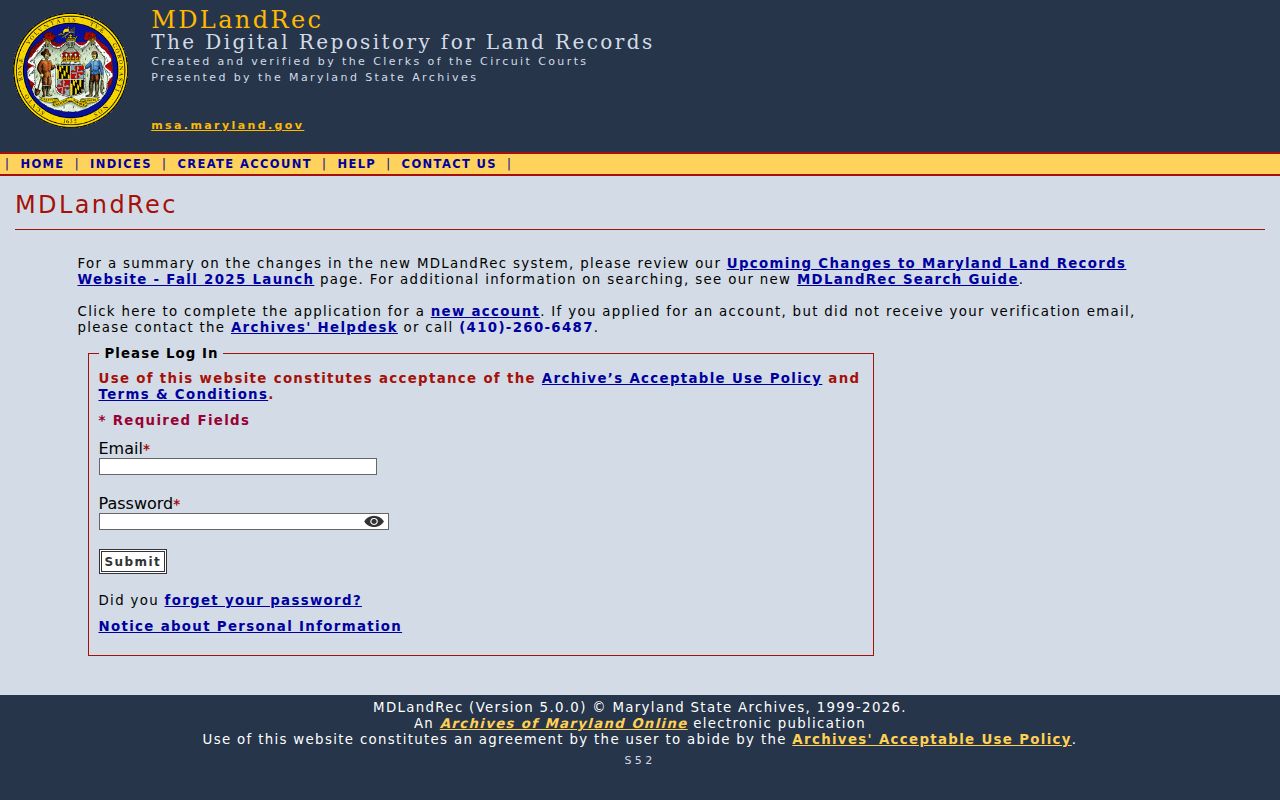 Cockeysville people search through Maryland land records