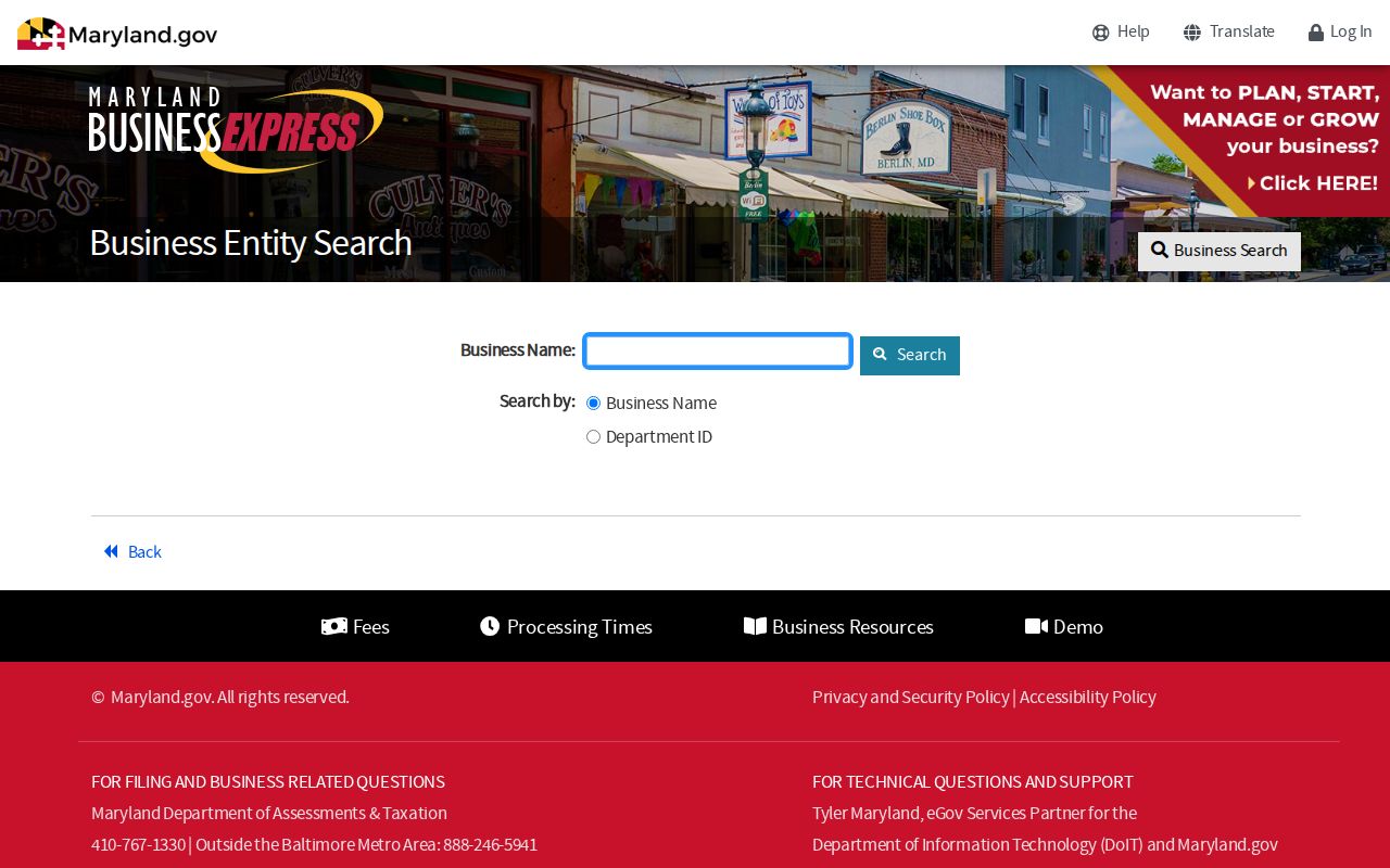 Cockeysville people directories Maryland business entity search
